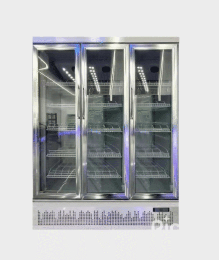 BWE Showcase Cooler Stainless Steel 3 Pintu (LC-1080)