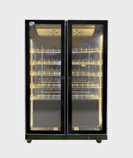 BWE Showcase Cooler Stainless Steel 2 Pintu (LC-1100YL)